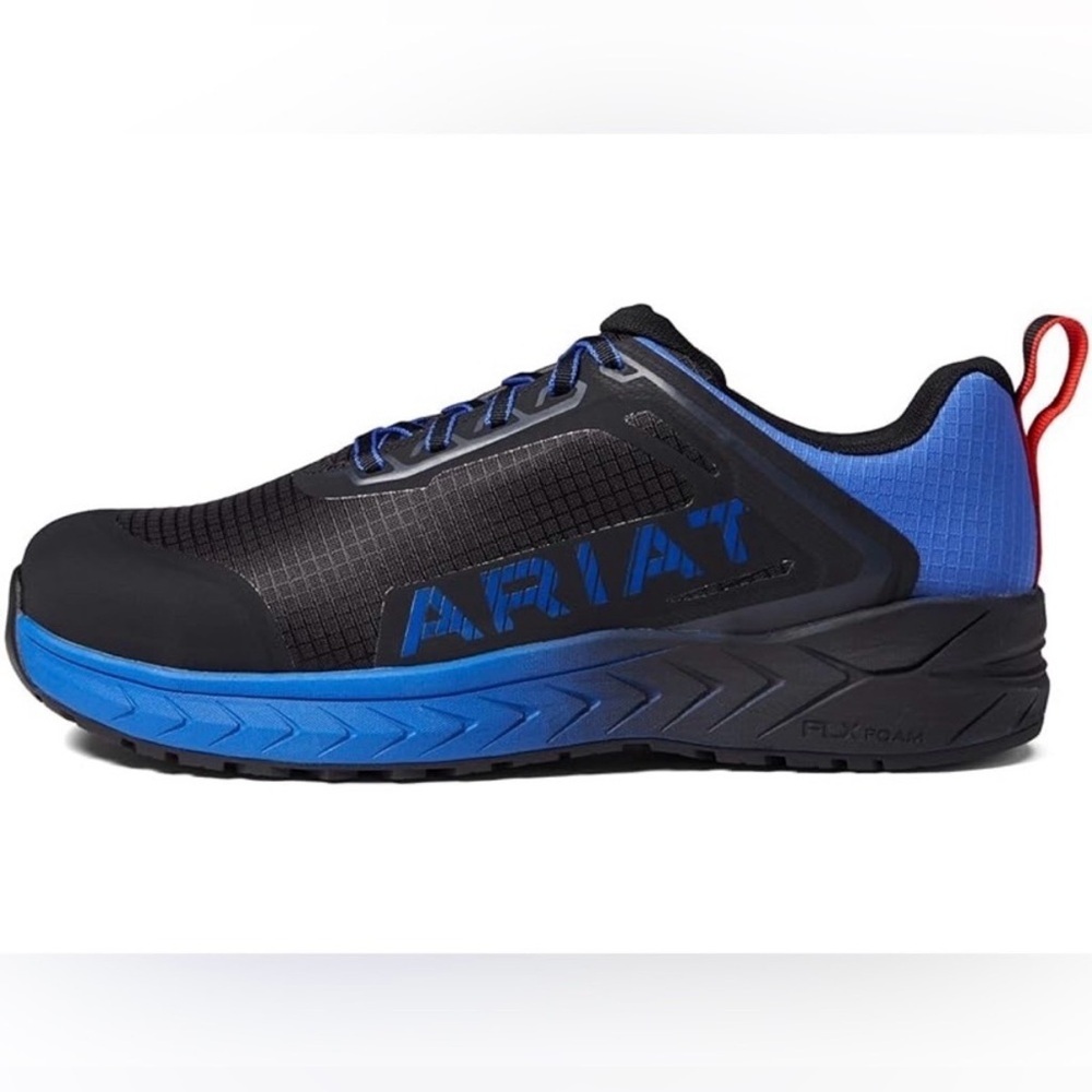NWT ARIAT Work Outpace Day One Comp Toe | Black/Baltic Blue | 8D - Picture 2 of 8